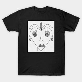 Abstract Hippie T-Shirt
